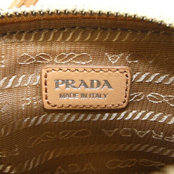 PRADA Beige Leather Shoulder Bag - Picture 4 of 8